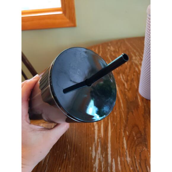 STARBUCKS 3 Piece Bundle Lavender Studded Tumbler Mug Black Cup Drinkware Lot - Picture 8 of 15